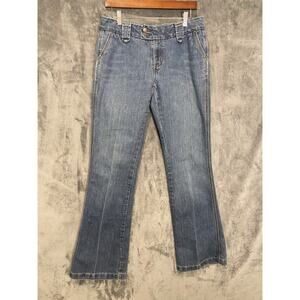 Gap Blue Curvy Low rise Vintage Bootcut 10 Long